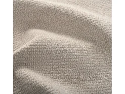 1 Silla en tela chenille - patas de metal dorado - rotación 360° - con 5 ruedas - Beige