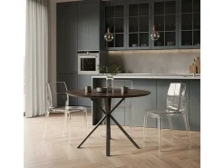 16 Silla Femme Fatale Grand Soleil transparentes Oferta Stock Bar Restaurante - Transparente