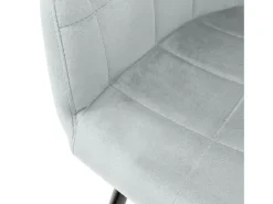 2 x Silla de comedor silla de oficina con reposabrazos ECD Germany