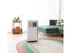 Aire acondicionado portátil Cecotec ForceClima 9100 Soundless 1010W 9000BTU con mando blanco