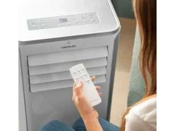 Aire acondicionado portátil Cecotec ForceClima 9100 Soundless 1010W 9000BTU con mando blanco