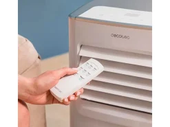 Aire acondicionado portátil Cecotec ForceClima 7100 Soundless 7000BTU 780W 4 modos 2 velocidades A blanco