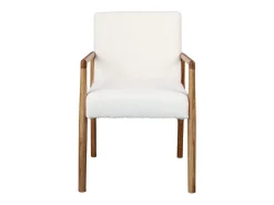 ALBAN-Sillón de mesa crudo y fresno natural (x2)