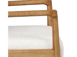 ALBAN-Sillón de mesa crudo y fresno natural (x2)