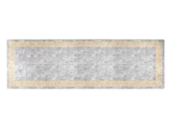 Alfombra antideslizante lavable 80x300 cm Gris