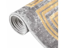 Alfombra antideslizante lavable 80x300 cm Gris