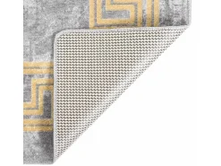 Alfombra antideslizante lavable 160x230 cm gris