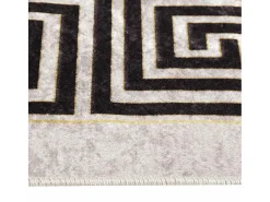 Alfombra antideslizante lavable 80x300 cm Beige claro