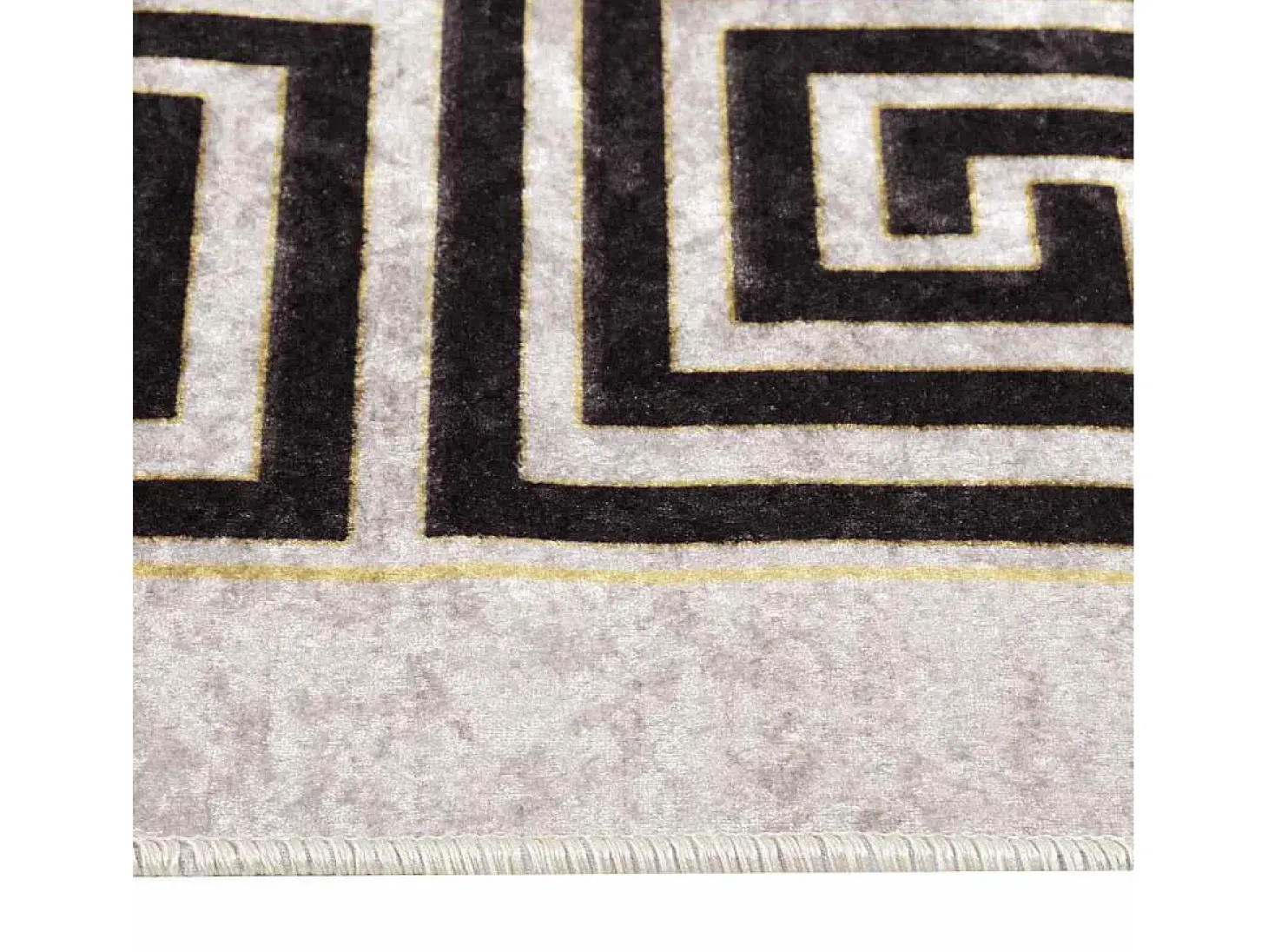 Alfombra antideslizante lavable 80x300 cm Beige claro