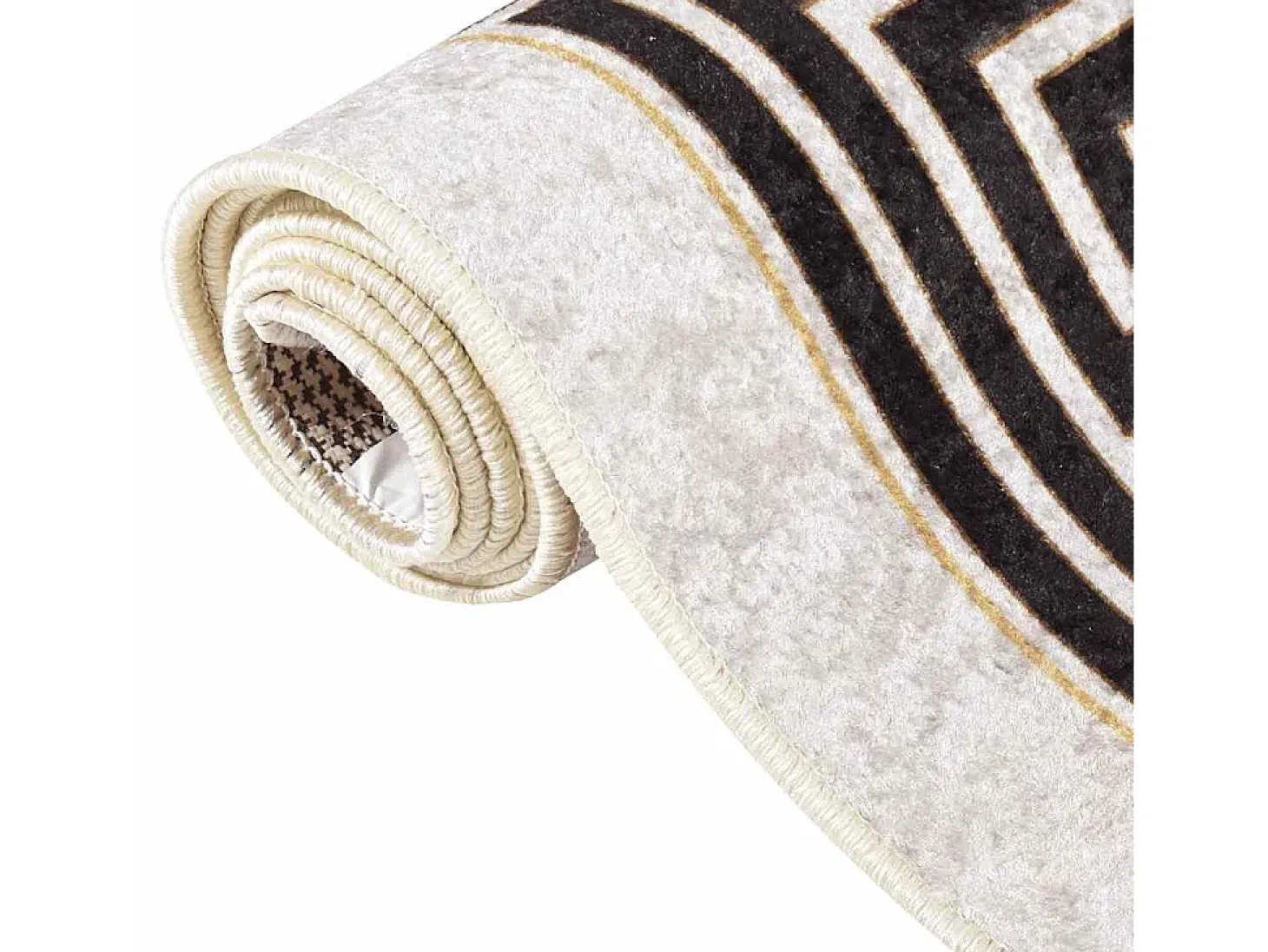 Alfombra antideslizante lavable 80x300 cm Beige claro