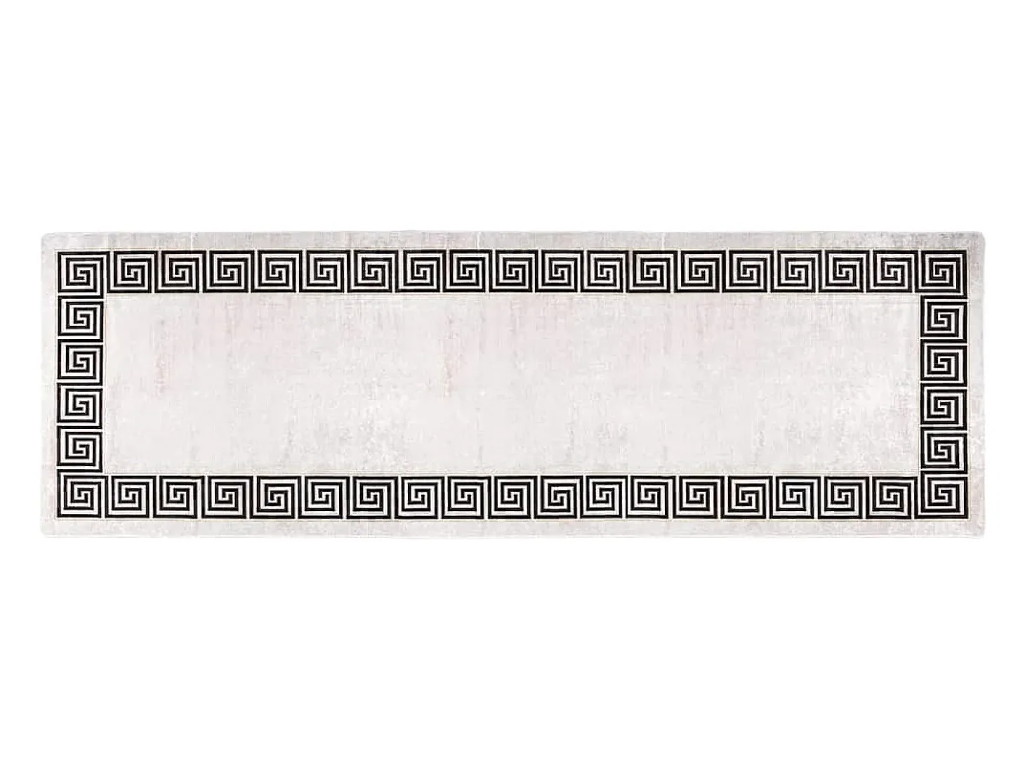Alfombra antideslizante lavable 80x300 cm Beige claro