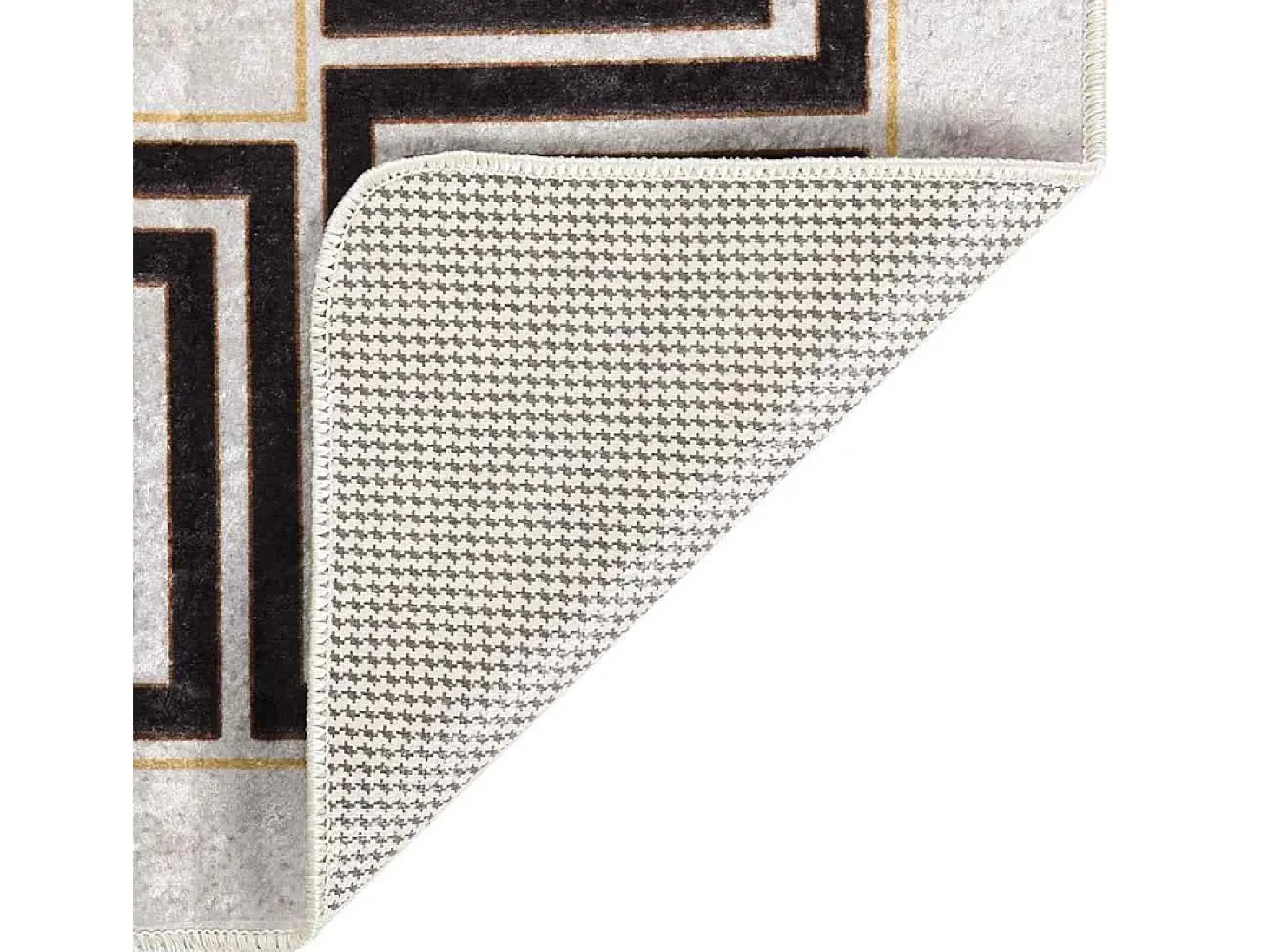 Alfombra antideslizante lavable 80x300 cm Beige claro