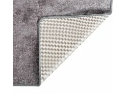 Alfombra antideslizante lavable 80x150 cm Gris