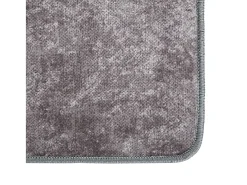 Alfombra antideslizante lavable 80x150 cm Gris