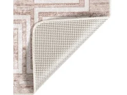 Alfombra antideslizante lavable 80x300 cm Beige