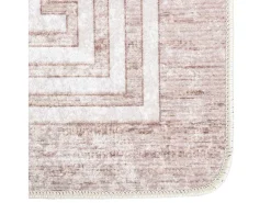 Alfombra antideslizante lavable 80x300 cm Beige