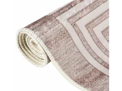 Alfombra antideslizante lavable 80x300 cm Beige