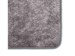 Alfombra antideslizante lavable 120x180 cm gris