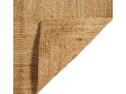 Alfombra beige 80 x 150 cm Yute