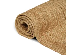Alfombra beige 200 x 290 cm Yute