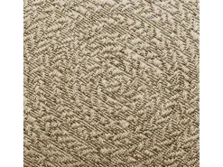 Alfombra beige ZIZUR 200x290 cm efecto yute para interior y exterior