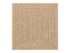 Alfombra beige ZIZUR 200x290 cm efecto yute para interior y exterior