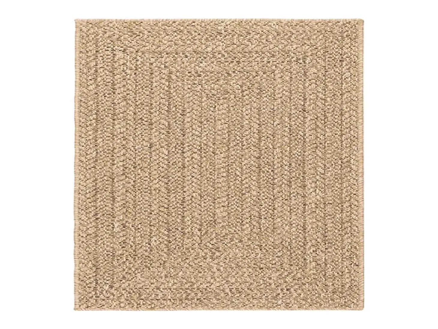 Alfombra beige ZIZUR 200x290 cm efecto yute para interior y exterior