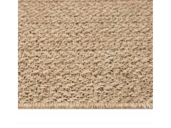 Alfombra beige ZIZUR 200x290 cm efecto yute para interior y exterior