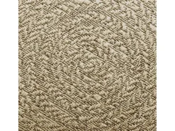 Alfombra beige ZIZUR 240x340 cm efecto yute para interior y exterior