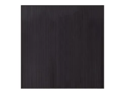 Alfombra cuadrada marrón oscuro 100x100 cm bambú