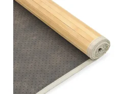 Alfombra de bambú 80x300 cm Natural