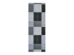 Alfombra de cocina - animal print - gris - 48 x 200 cm - SALLY