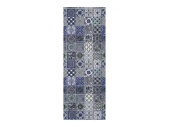 Alfombra de cocina - Diseños bohemios - azul - 52 x 100 cm - SPRINTY