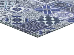 Alfombra de cocina - Diseños bohemios - azul - 52 x 100 cm - SPRINTY