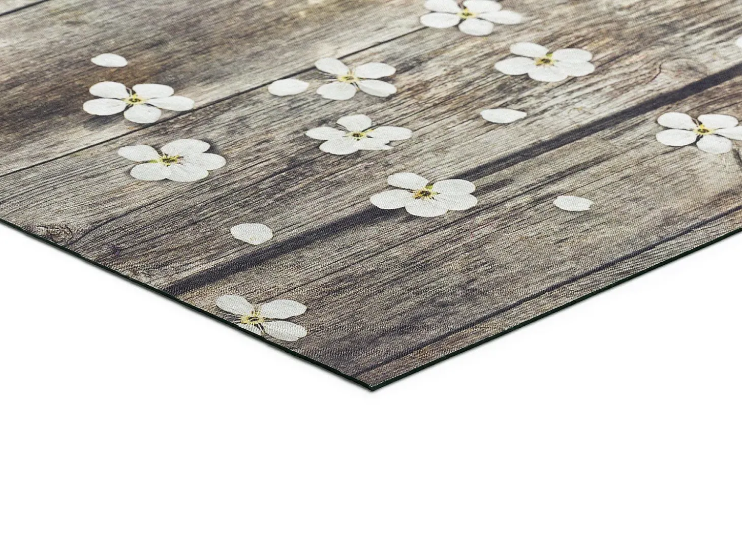 Alfombra de cocina - Diseños primaverales - marrón - 52 x 200 cm - SPRINTY