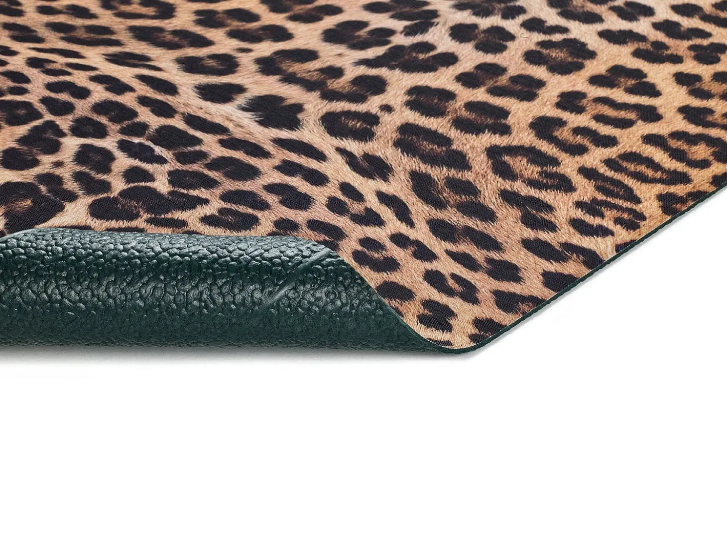 Alfombra de cocina - estampado animal - verde - 52 x 100 cm - RICCI