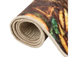 Alfombra de cocina lavable antideslizante multicolor 60x180 cm