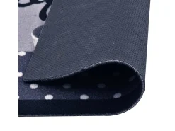Alfombra de cocina lavable Coffee azul 45x150 cm ES746093