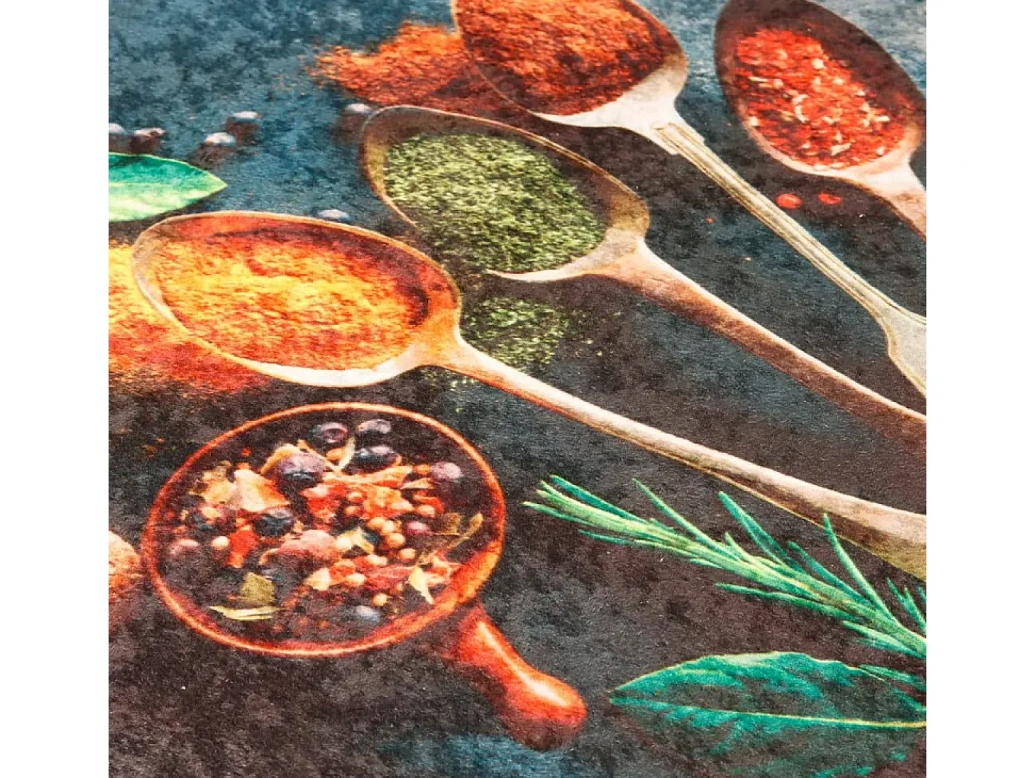 Alfombra de cocina lavable antideslizante multicolor 60x180 cm