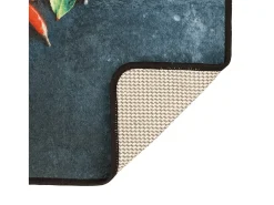 Alfombra de cocina lavable antideslizante multicolor 60x180 cm