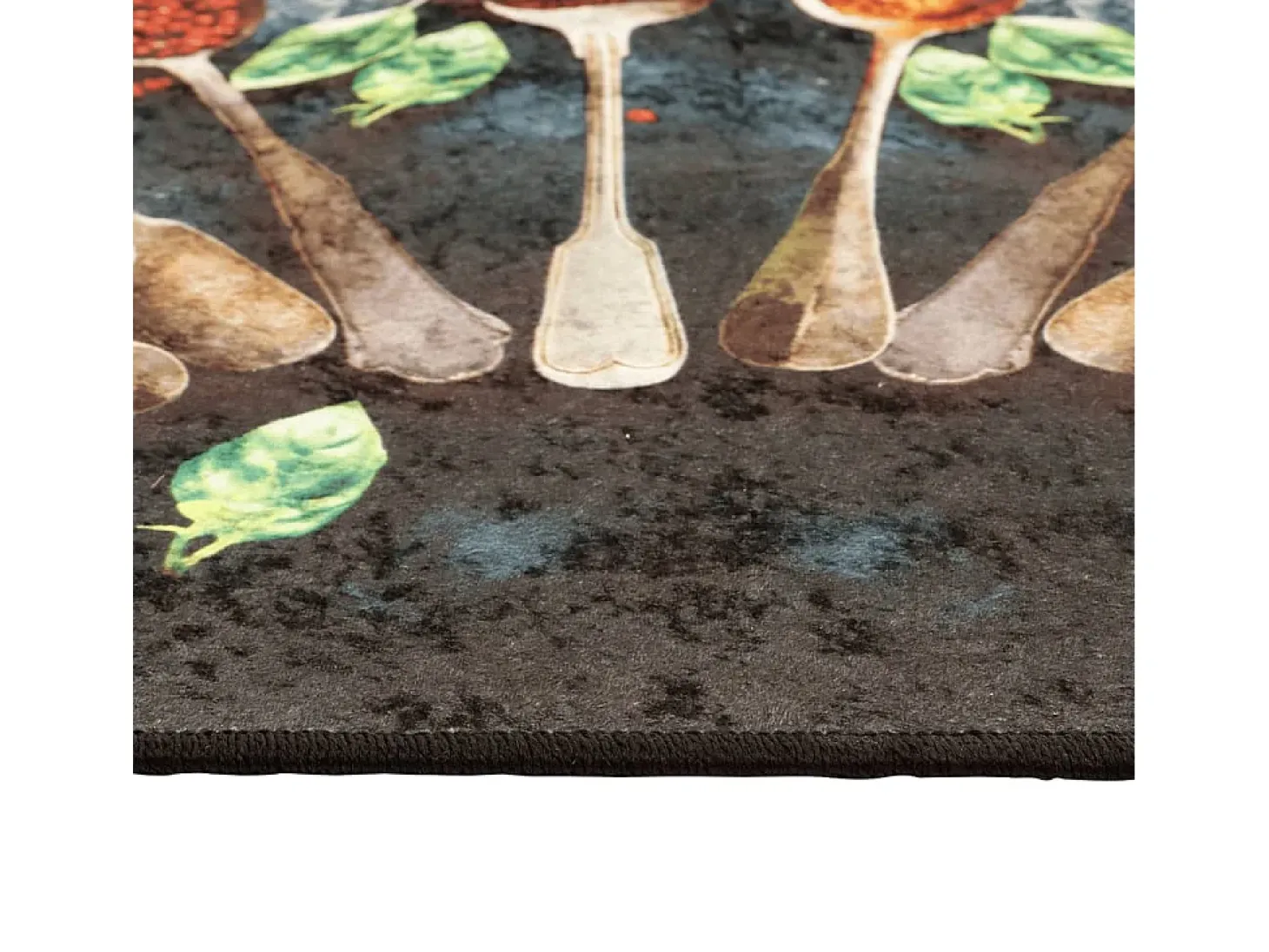 Alfombra de cocina lavable antideslizante multicolor 60x180 cm