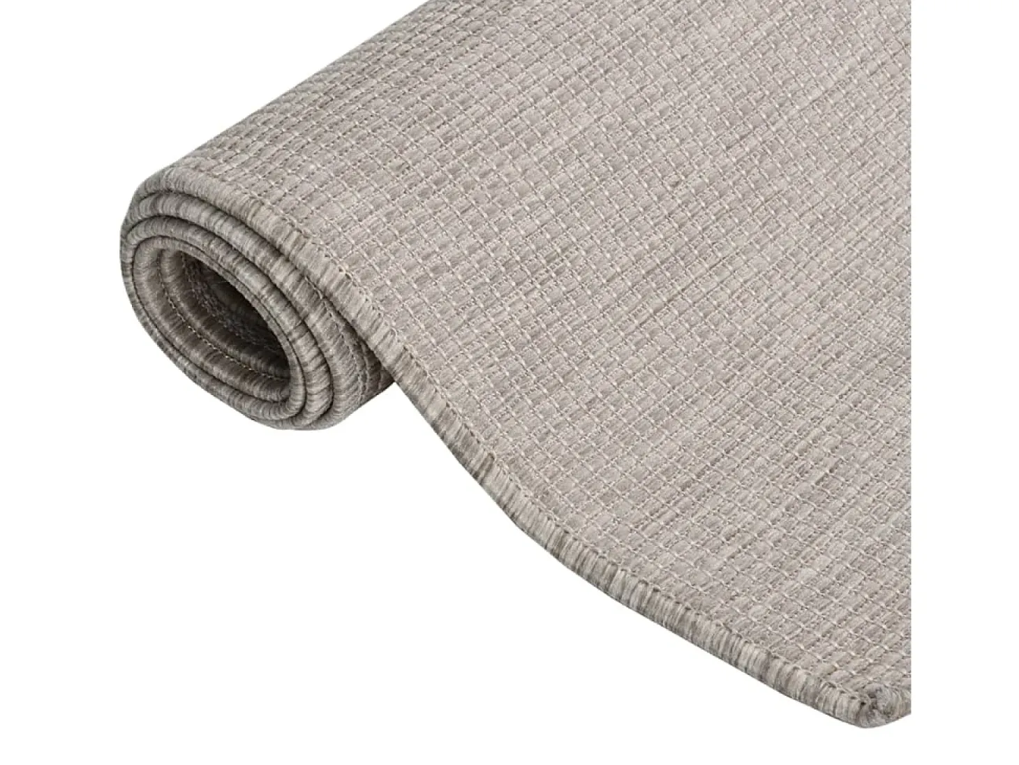 Alfombra de exterior de tejido plano 200x280 cm Taupe