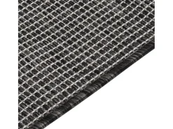 Alfombra de exterior de tejido plano 160x230 cm Gris
