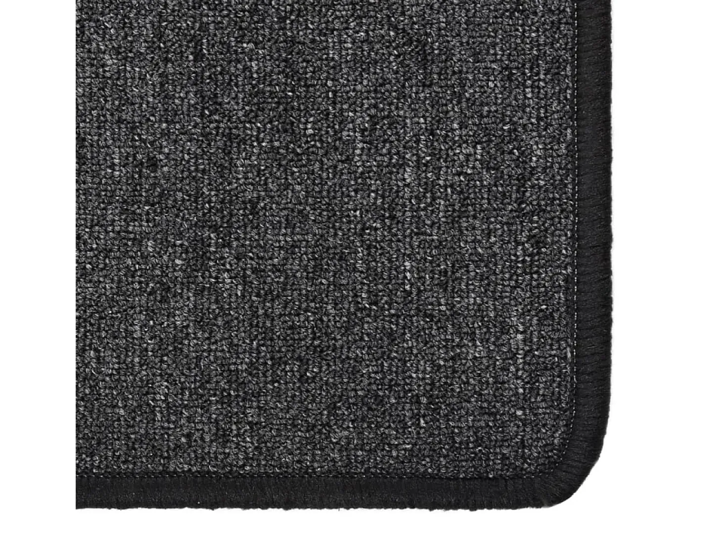 Alfombra de pasillo antracita 80x300 cm