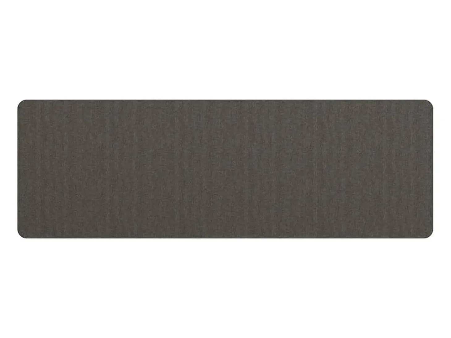 Alfombra de pasillo antracita 60x180 cm