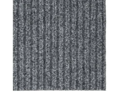 Alfombra de pasillo atrapa suciedad 100x150 cm marrón