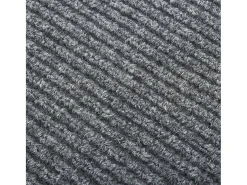 Alfombra de pasillo atrapa suciedad 100x150 cm marrón