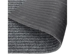 Alfombra de pasillo atrapa suciedad 100x350 cm gris