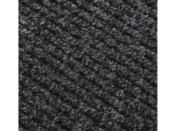 Alfombra de pasillo atrapa suciedad 100x450 cm gris antracita