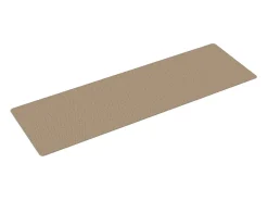 Alfombra de pasillo efecto sisal arena 80x250 cm